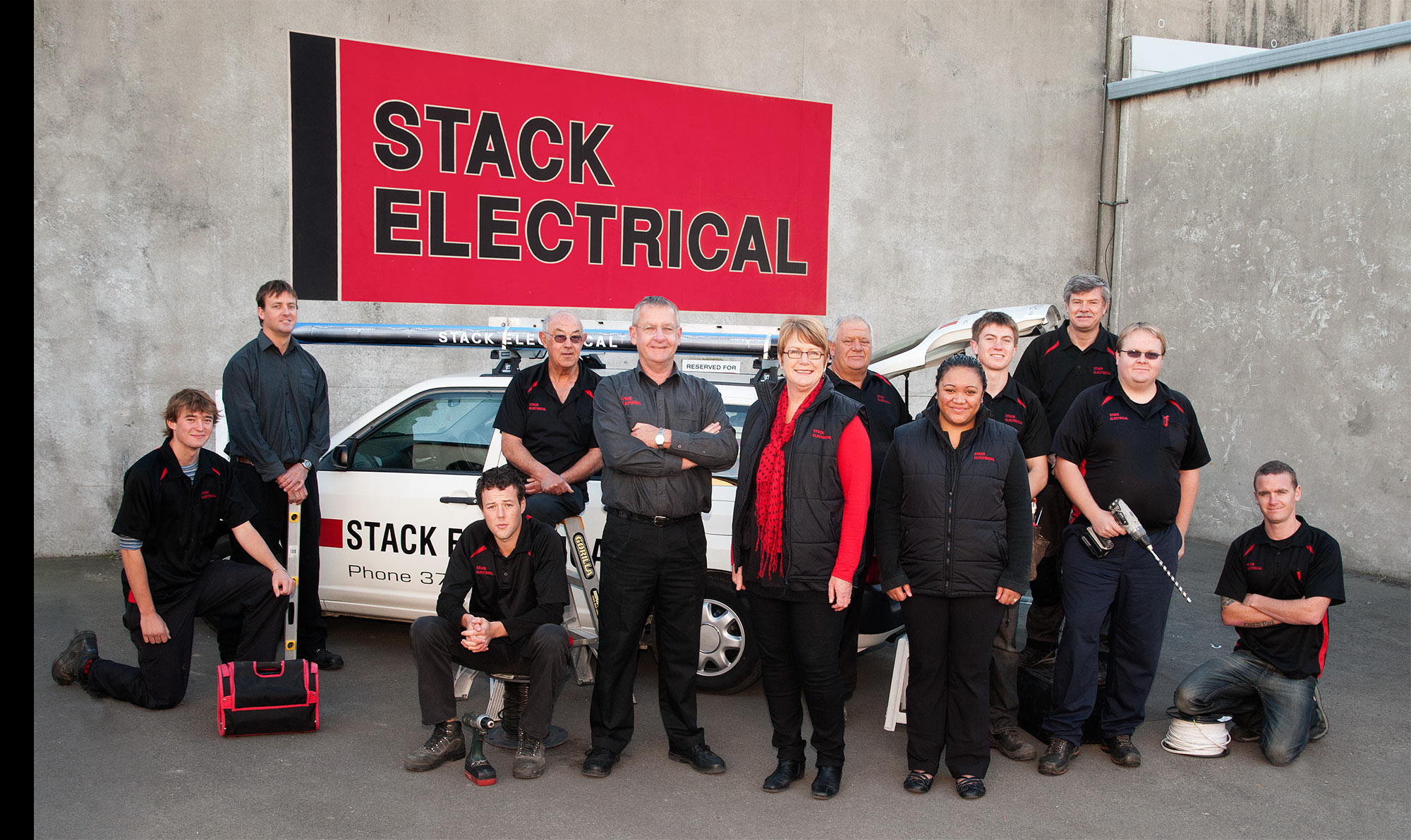 The team at Stack Electrical